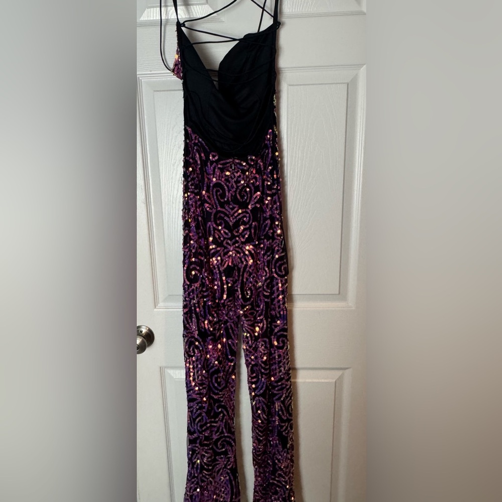 Sequined Jumpsuit - image 5